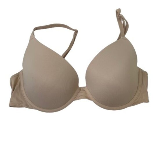PINK Wear Everywhere Push-up Bra Beige Size 34C - Picture 1 of 7
